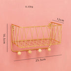 Metal Wall Shelf Rack Nestasia