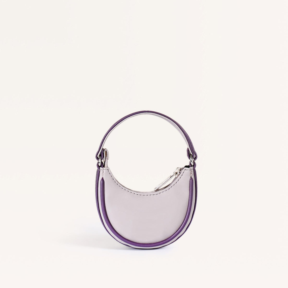 Mini Bag Half Moon Grey Nestasia