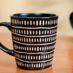 Kuro Ceramic Coffee Mug Set Of 6 275ml Nestasia