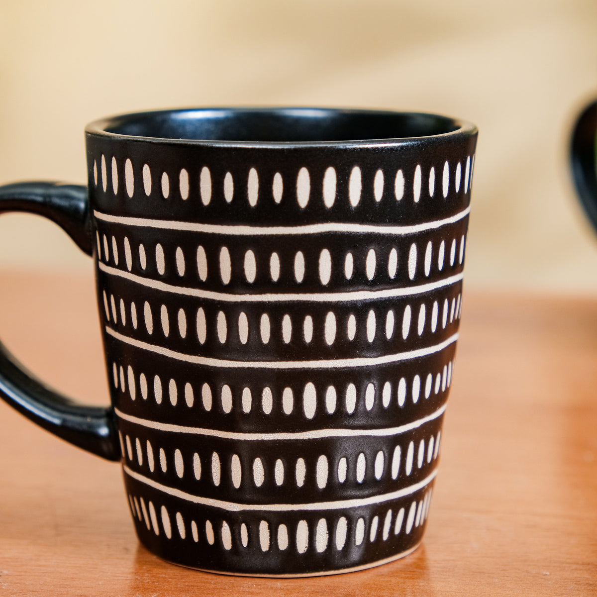 Kuro Ceramic Coffee Mug Set Of 6 275ml Nestasia