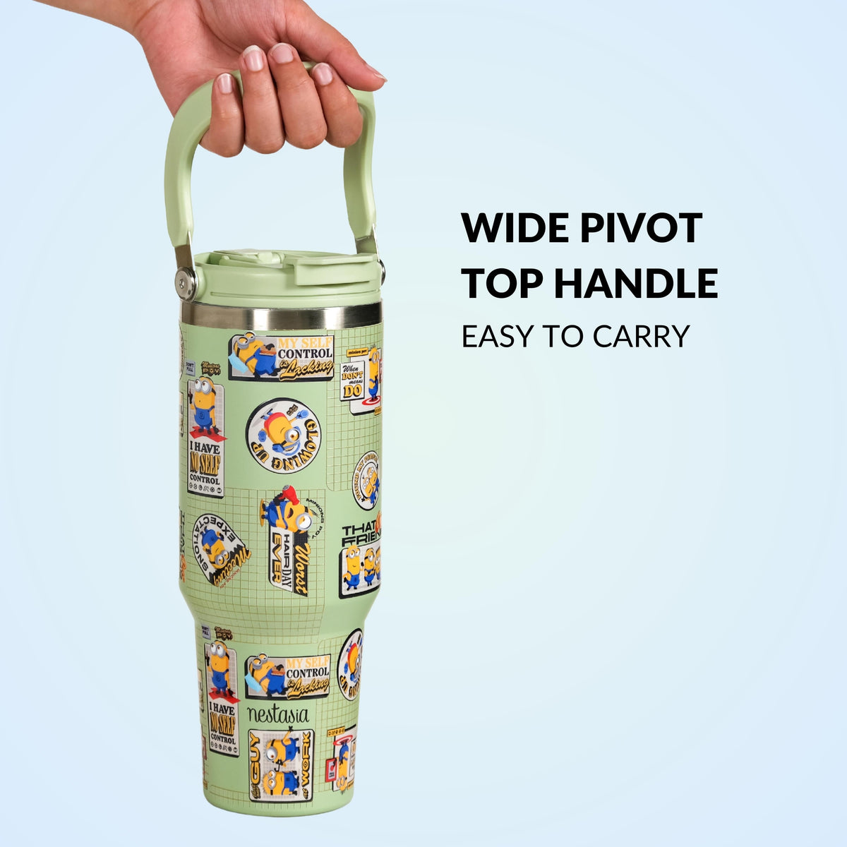 Minions That One Friend PickSip 40 Bottle Green Nestasia