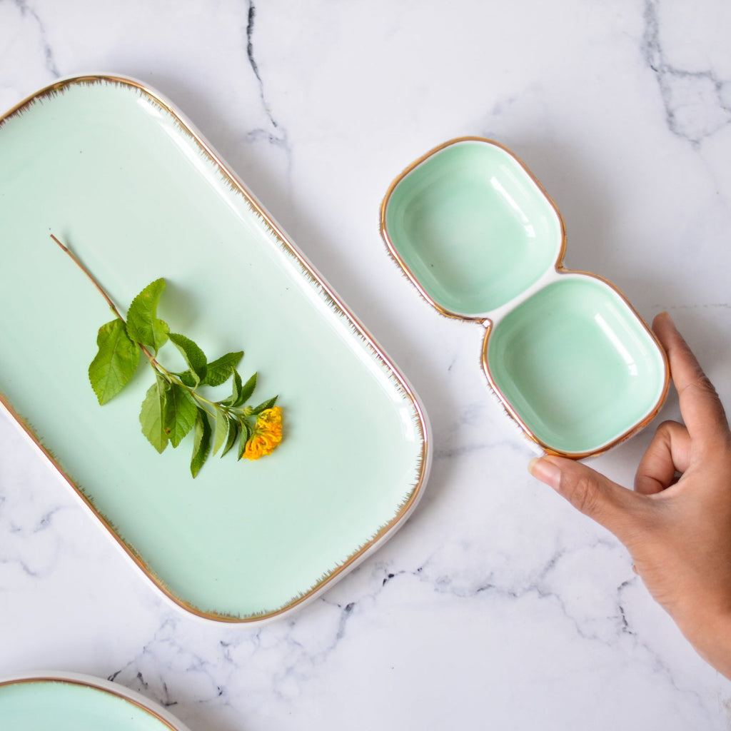 Section Bowl Mint Nestasia