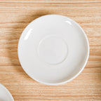 Fluted Ceramic Small Tea Cup And Saucer Set Of 6 100ml Nestasia