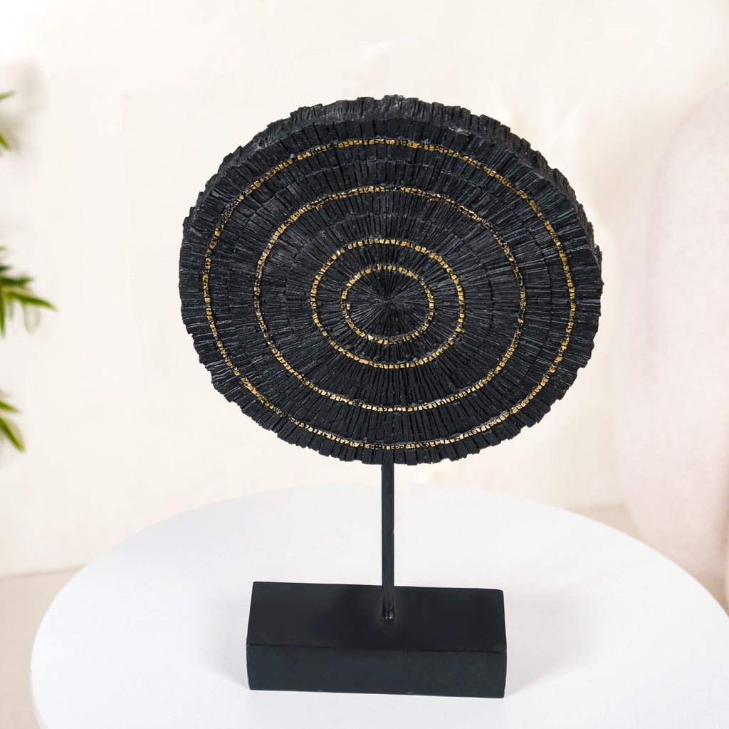 Modern Mystique Decor Showpiece Black Nestasia