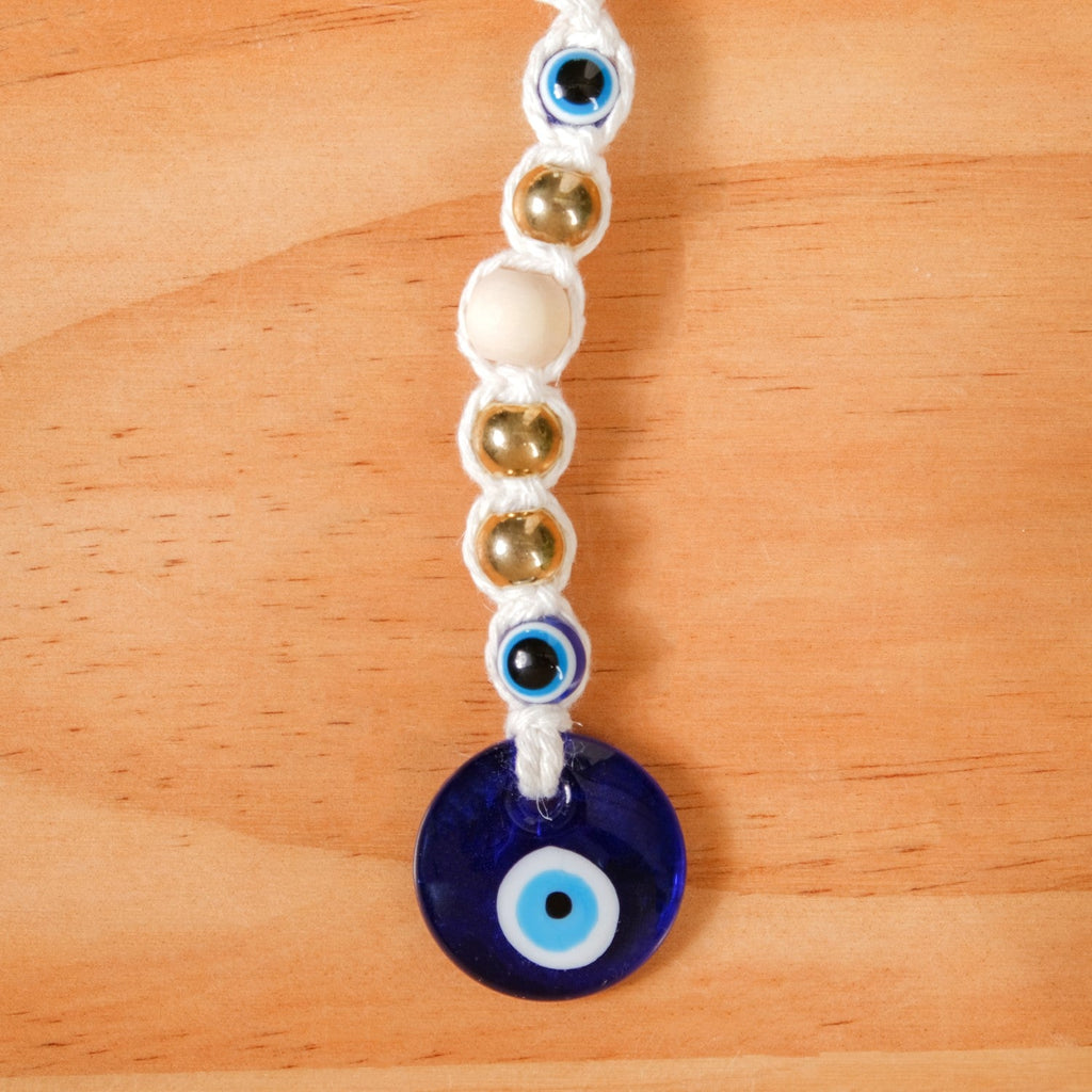 Glam Style Evil Eye Wall Hanging Trinket Set Of 2 Nestasia