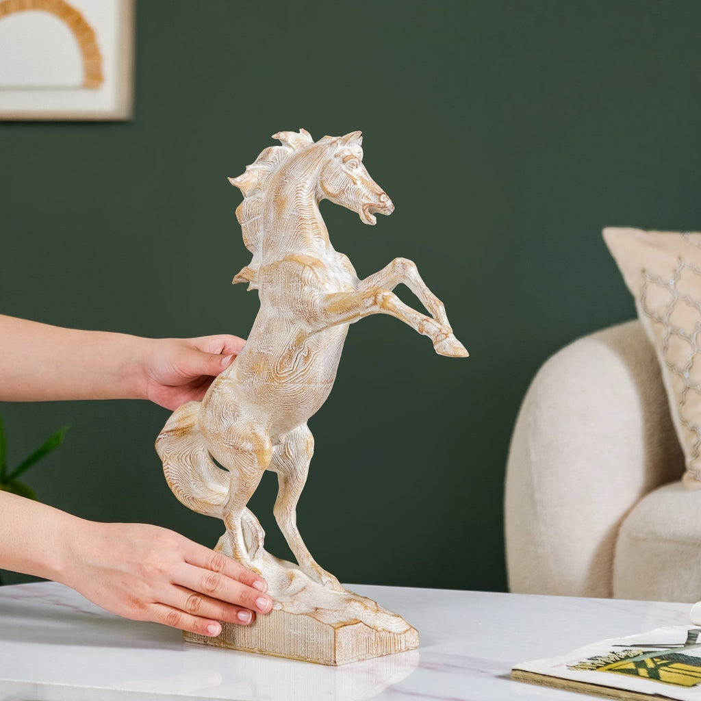 Horse Sculpture For Living Room Decor Nestasia