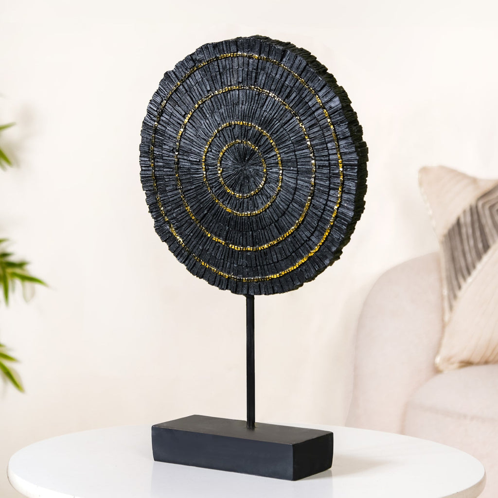 Modern Mystique Decor Showpiece Black Nestasia