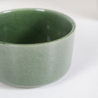 Sera Set Of 6 Round Ceramic Small Bowl Sage Green 200ml Nestasia