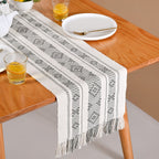 MonoLoom Fringed Cotton Runner 180x33cm Nestasia