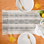 MonoLoom Fringed Cotton Runner 180x33cm Nestasia