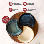 Lunar Luxe Serving Platter Set Of 4 Nestasia