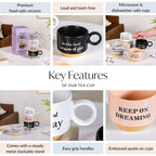 Productivity Quotes Stackable Cup Set Of 4 215ml Nestasia