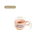 Productivity Quotes Stackable Cup Set Of 4 215ml Nestasia