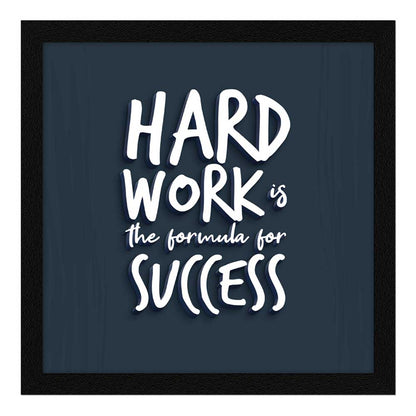 3D Typography Motivational Quotes Wall Frames, Inspirational, Set of 4, AXS4-10x10-102