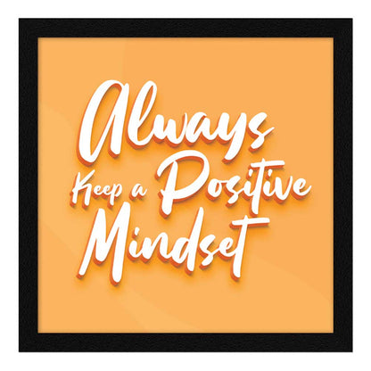 3D Typography Motivational Quotes Wall Frames, Inspirational, Set of 4, AXS4-10x10-102
