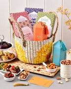 Multipurpose Seagrass Fruit Basket for Home Organization, Tabletop, and Eco-Friendly Decor