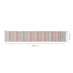 Multicoloured Cotton Runner 180x33cm Nestasia