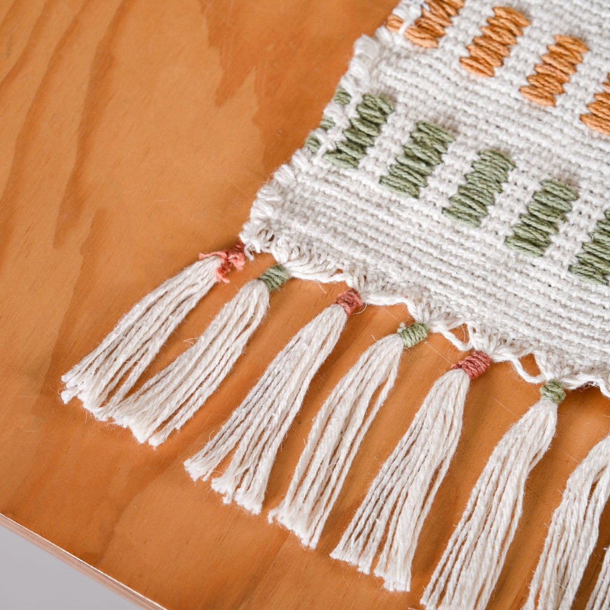 Multicoloured Cotton Runner 180x33cm Nestasia