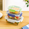 Kaleido Food Containers With Air Vents Set Of 3 370ml 660ml 1000ml Nestasia