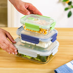 Kaleido Food Containers With Air Vents Set Of 3 370ml 660ml 1000ml Nestasia
