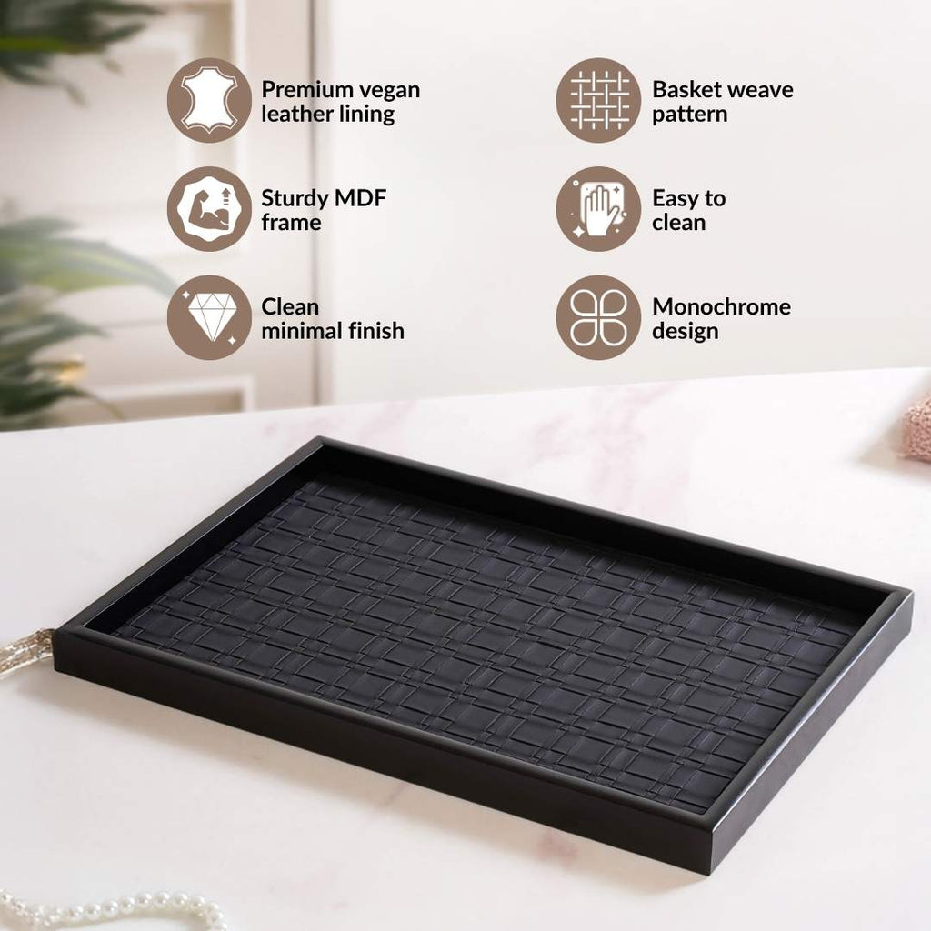 Multipurpose Decorative Jewellery Tray Large Nestasia