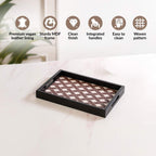 Multipurpose Decorative Tray Brown Small Nestasia