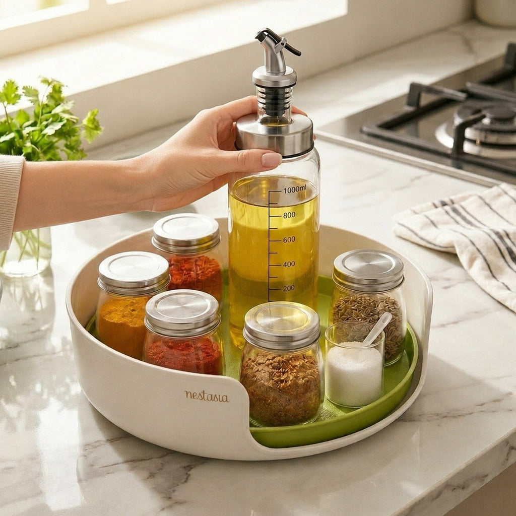 Multipurpose Rotating Organizer Tray Nestasia