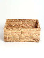 Multipurpose Water Hyacinth Organiser Basket for Decorative and Functional Use