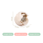 Crystal Ball Textured Sculpture Nestasia