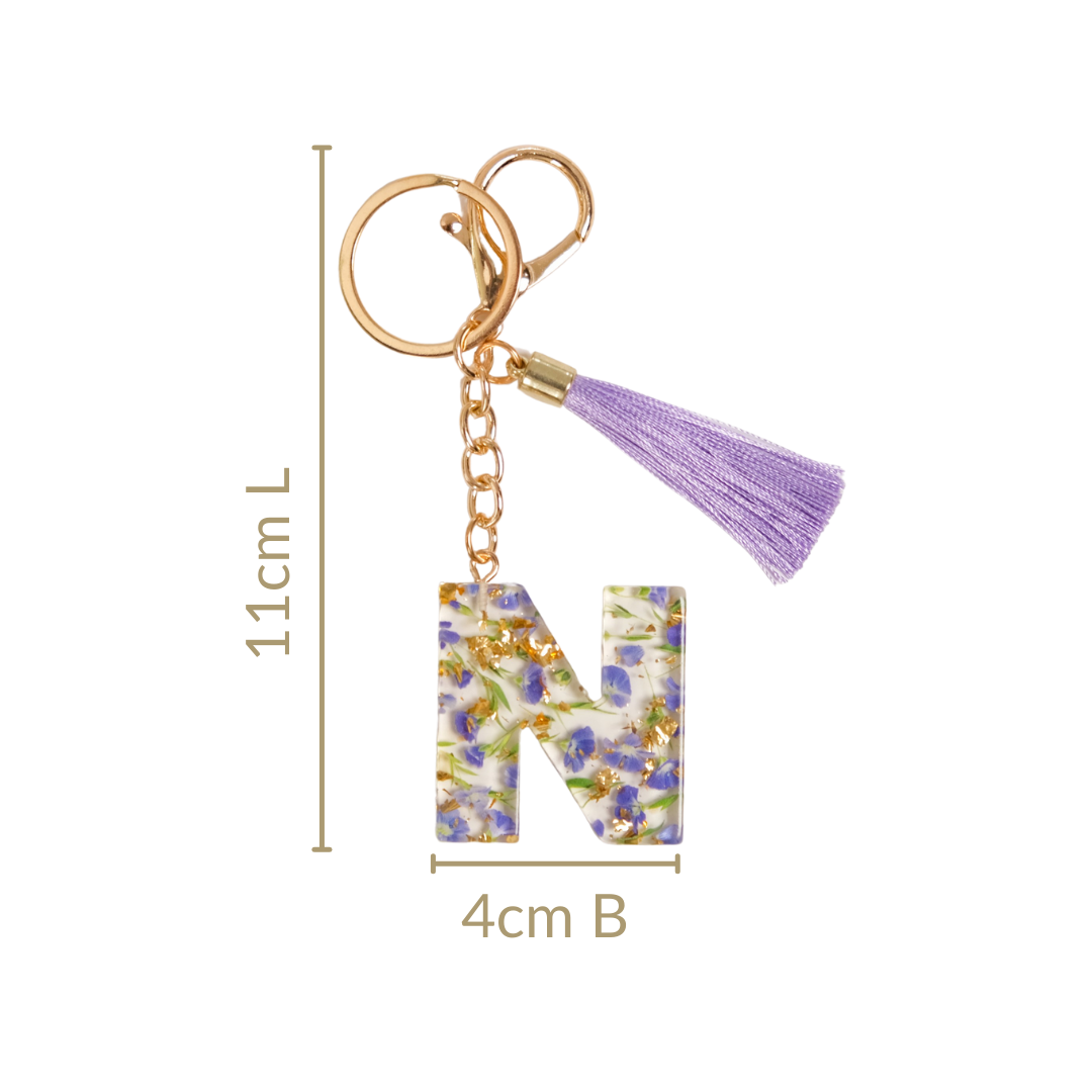 Nestled Blossoms N Resin Keychain Nestasia