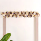 Natural Jute Toran Wall Hanging With Corn Grass Decoration Nestasia