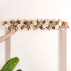 Natural Jute Toran Wall Hanging With Corn Grass Decoration Nestasia