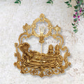 Brass Vishnu Lakshmi (Padmanabha Swamy) Wall Hanging (23 Inch) Vedansh Craft