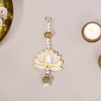 Decorative Lotus Wall Hangings Set Of 12 Nestasia