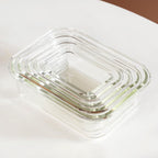 Nestro Airtight Food Storage Box Set Of 5 Green XS 185ml S 370ml M 600ml L 1000ml XL 1500ml Nestasia