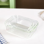 Nestro Lunch Box For Office Set Of 3 Beige S 370ml M 600ml L 100ml Nestasia