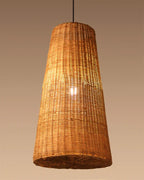 Natural Rattan Pendant Light for Hall and Living Area