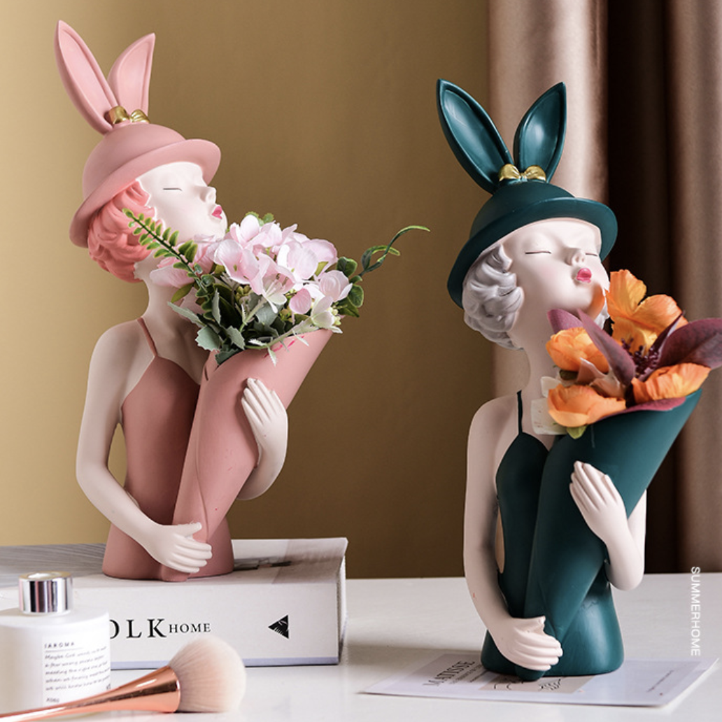 Flower Vase Showpiece Nestasia