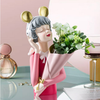 Musical Girl Showpiece Vase Nestasia