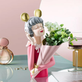 Musical Girl Showpiece Vase Nestasia