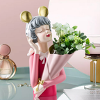 Musical Girl Showpiece Vase Nestasia