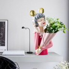 Musical Girl Showpiece Vase Nestasia