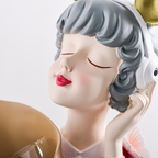 Musical Girl Showpiece Vase Nestasia