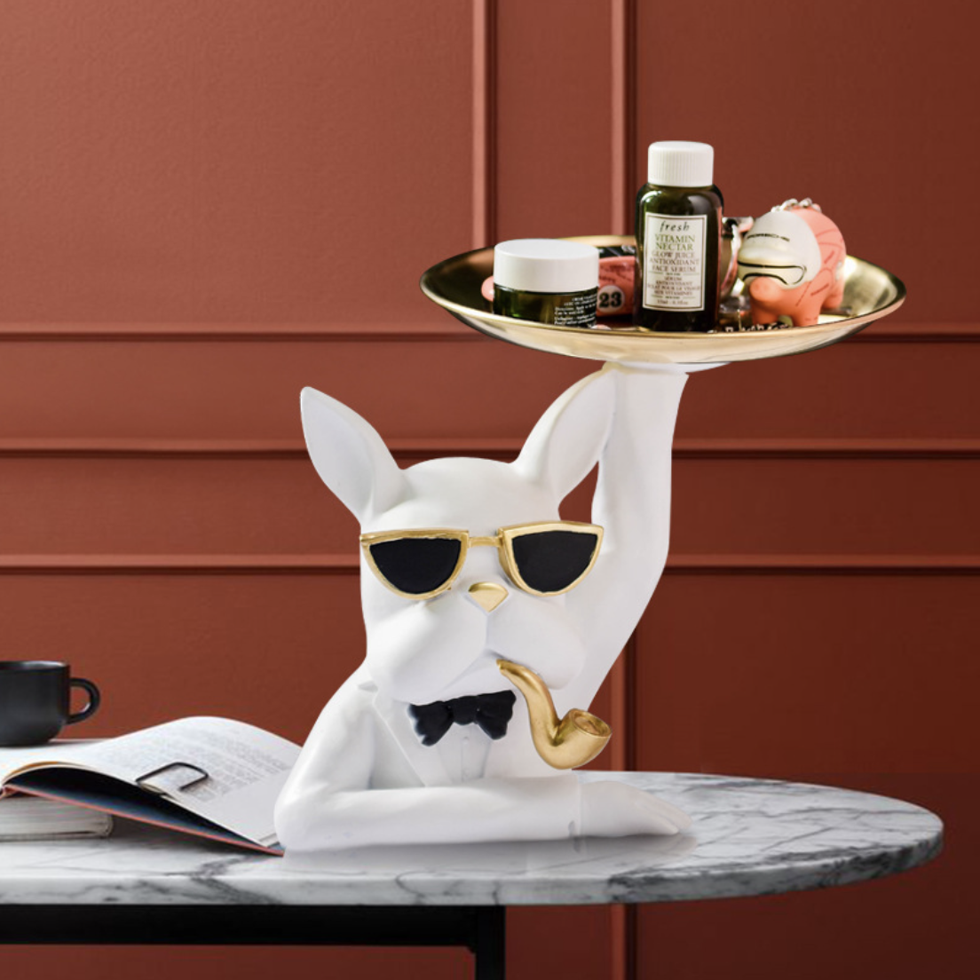 Dog Showpiece Nestasia