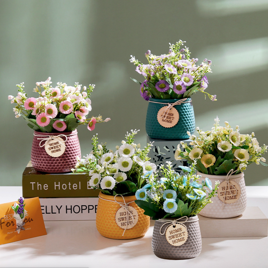 Textured Flower Pot Nestasia