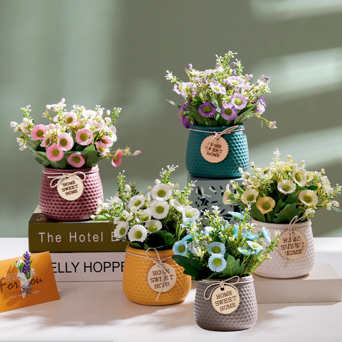 Textured Flower Pot Nestasia