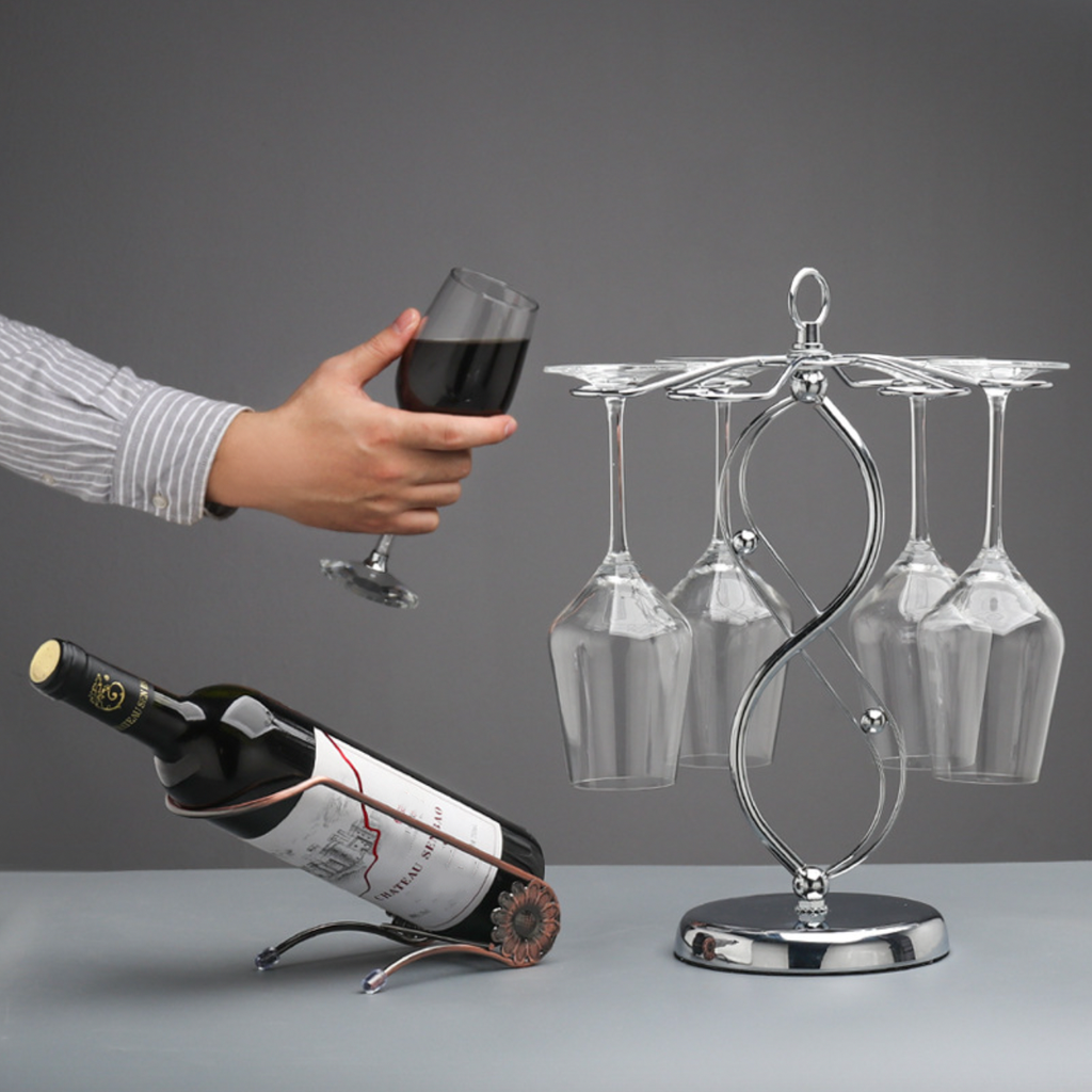 Metal Wine Rack Nestasia