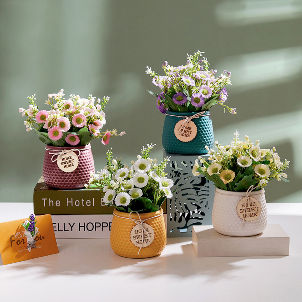 Textured Flower Pot Nestasia