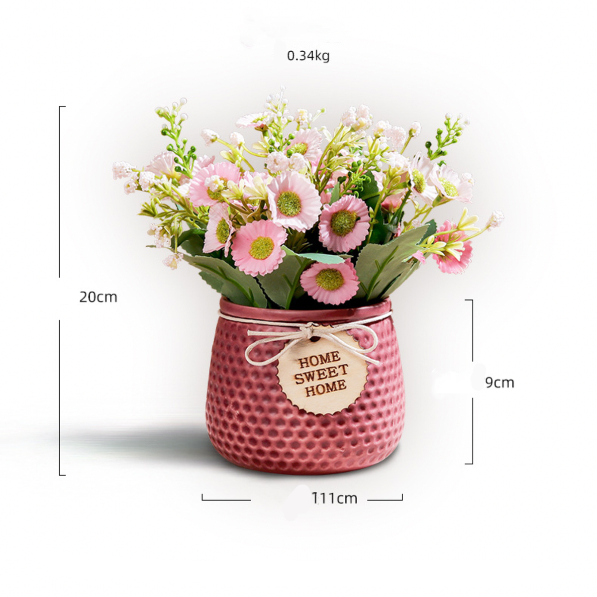 Textured Flower Pot Nestasia
