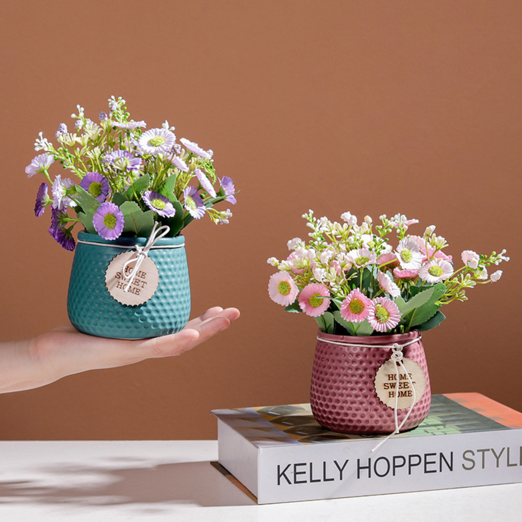 Textured Flower Pot Nestasia